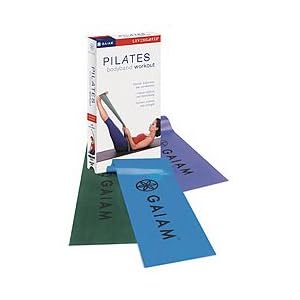 Gaiam Pilates BodyBand Workout Kit with VHS Video