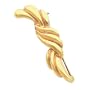 14k Yellow Gold Brooch 16x43mm - JewelryWeb