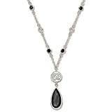 Philadelphia Flyers Crystal Logo Necklace