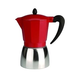 Typhoon Retro Buick Red 9 Cup Espresso Maker