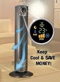 42" Digital Oscillating Tower Fan