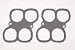 Street Tunnel Ram Manifold Gasket Set Incl. Base And Top For Intake Manifold PN[7110] Image