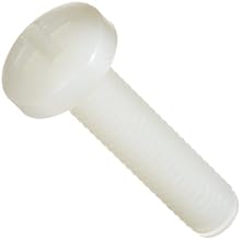 Nylon 6/6 Machine Screw, Pan Head, Phillips Drive (Metric)