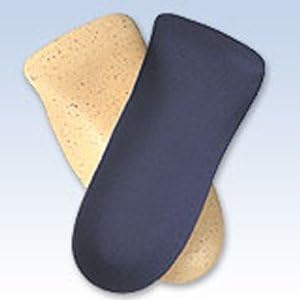 BSN Medical Soft Point 3/4 Flexible Cork Orthotics (Medium Navy)