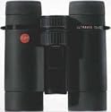 Leica 8 x 32 BR Ultravid, Water Proof Wide Angle Roof Prism Binocular with 7.7 Degree Angle of View, Black Armored, USA