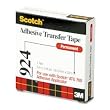 Adhesive Transfer Tape Roll for Scotch Tape Gun , 3/4