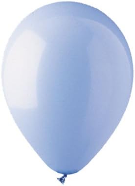 CTI Industries Light Blue Balloon 12" 100/Pack #912103