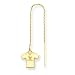 Jewelry : 14K HouSton Texans Jersey Threader Earrings