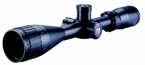 BSA 3-12X40 Sweet 17 Rifle Scope with Red, Green and Blue Illuminate Glass Etched Reticle and Multi-Grain Turret