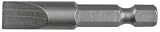 Milwaukee 48-30-0515 Slotted 1-15/16-Inch 1/4-Inch Hex Insert Power Bit for #12 Flat to #14 Round Screws