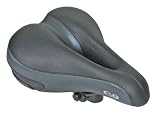 Sunlite Cloud-9 Bicycle Non-Suspension Comfort Saddle, Comfort Select, Tri-color Emerald