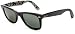 Ray-Ban RB2140 Original Wayfarer Sunglasses,Black On Orange Frame/G-15 Lens,50 mm