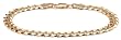 14k Yellow Gold 6.9mm Italian Curb Bracelet, 8"