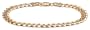 14k Yellow Gold 6.9mm Italian Curb Bracelet, 8"