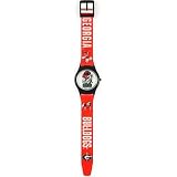 Game Time Kids' NCAA University Of Georgia Bulldog Logo Fan Series Watch #COL-KDI-GEB