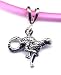 16 Pink Cheetah Necklace Sterling Silver Jewelry