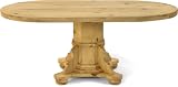 Oval Pedestal Table