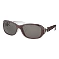 Womens' Merona&reg; Rectangular Plastic Sunglasses - Burgundy