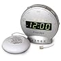 Sonic Alert SBT425ss Sonic Boom Loud Vibrating Alarm Clock with Telephone Signaler