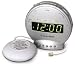Sonic Alert SBT425ss Digital Sonic Boom Loud Vibrating Alarm Clock with Telephone Sig...
