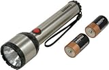 Garrity #M500GST06A 2D Stainless Steel Flashlight