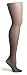 Hue Women's Control Top Backseam Sheer Pantyhose, Black, Size 3
