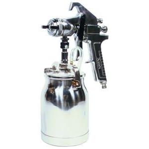Astro Pneumatic AS7SP Spray Gun with Cup, Black Handle, 1.8mm Nozzle by Astro Pneumatic