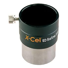 Click here to buy Celestron 93327 X-Cel Extra-low Dispersion 2 x 1.25 Barlow Lens.