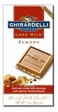Ghirardelli Luxe Milk Chocolate Bar with Almonds, 3 oz
