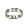 Stainless Steel Spanish Lord's Prayer 4mm Band Ring - Women