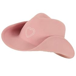San Diego Hat Company Light Pink Kids Western Wool Felt Cowboy Hat 2~4 Years