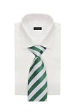 Tie Fabio Farini green white