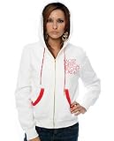 Married to the Mob The Catskills Hoody in White hood ,Sweatshirts for Women