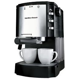 Hamilton Beach 40729 Espresso/Cappuccino Maker with Pod Holder