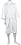 Tommy Hilfiger Men's Velour Robe, White, One Size