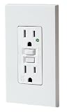 Leviton SmartLock Commercial Grade Straight Blade GFCI Receptacle #002-8898-W