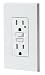 LEVITON 20A GFCI RECEPTACLE (WHITE)
