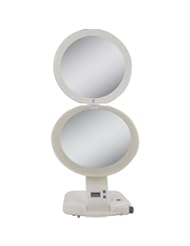 Zadro Next Generation 1X/10X Lighted Travel Mirror - ULT111