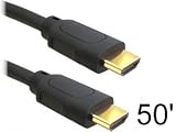 31RQbhQDB5L. SL160  HDMI v1.4 Ethernet Support Male to Male Cable: 50 ft