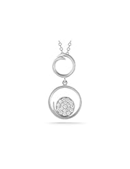 I. Reiss 14K Gold Pendant, Enhanced with Diamonds.