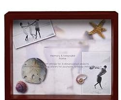 Dark walnut deep craft Keepsake Box - 5x7