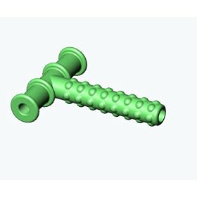 KNOBBY TEXTURE CHEWY TUBE GREEN