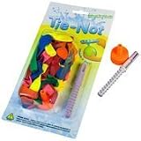 Tie-Not Water Balloons with Nozzle and Knotter with 100 Balloons