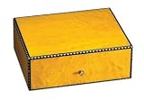 Humidor Griffin's Medium Yellow Birsdeye Maple