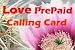 Love Prepaid Calling Card, Call Australia 800min, Belgium & Netherlands 600min, China 1400min, Finland & Sweden 600min, France 800min, Germany 600min, Italy 800min, Japan 700min, NEW Zealand 600min, Singapore 1100min, South Korea 700min, Taiwan 1400min, USA 1100min