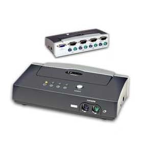 Belkin Omniview E Series 4-Port KVM Switch, PS/2