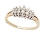 Fourteen-Stone Diamond Ring