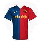 Barcelona Replica Jersey-deep red/atlantic blue