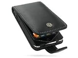 PDAIR レザーケース for iPod touch(2nd gen.) 縦開きタイプ(ブラック) PALCIPDT2F/BLの画像