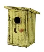Birdhouse Birdie Loo Yellow
